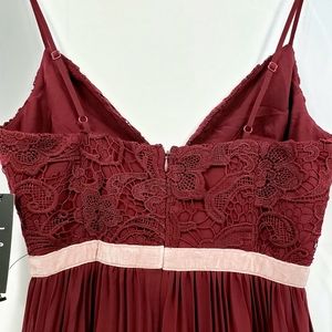 Lulu's Dresses - NWT Lulus Lace Front Maxi Dress. Lulu's Dresses - NWT Lulus Lace Front Maxi Dress.